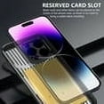 thumbnail image 6 of SOATUTO Aluminum Frame Metal Backplane Compatible With iPhone 15 Pro Max 15 Plus 15 Pro 15 Case Aluminum Alloy + TPU Combination Frame Hollow Design and Heat Dissipation - iPhone 15 Plus,Black, 6 of 10