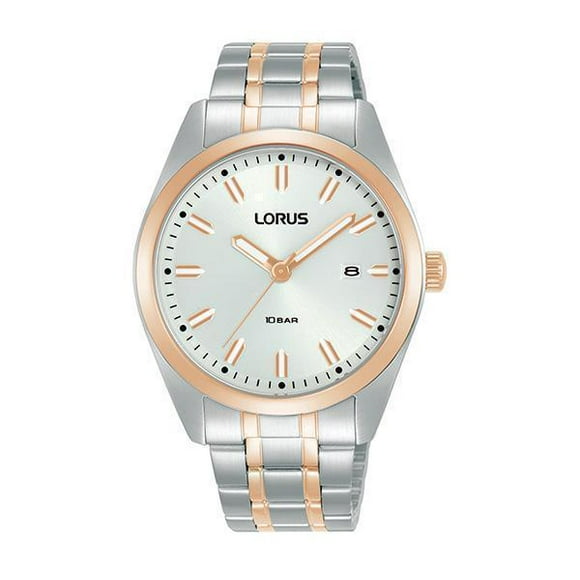Lorus RH980P Sport Men's Watch - Silver and Rose Gold