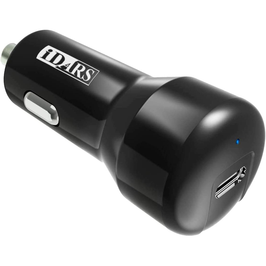 iDARS 18W USBC PD 3.0 Power Delivery Car Charger Black