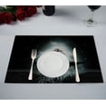 thumbnail image 1 of EREHome Clair de Lune Paysage Napperon Tapis de Table 12x18 Pouces, Ensemble de 2, 1 of 1