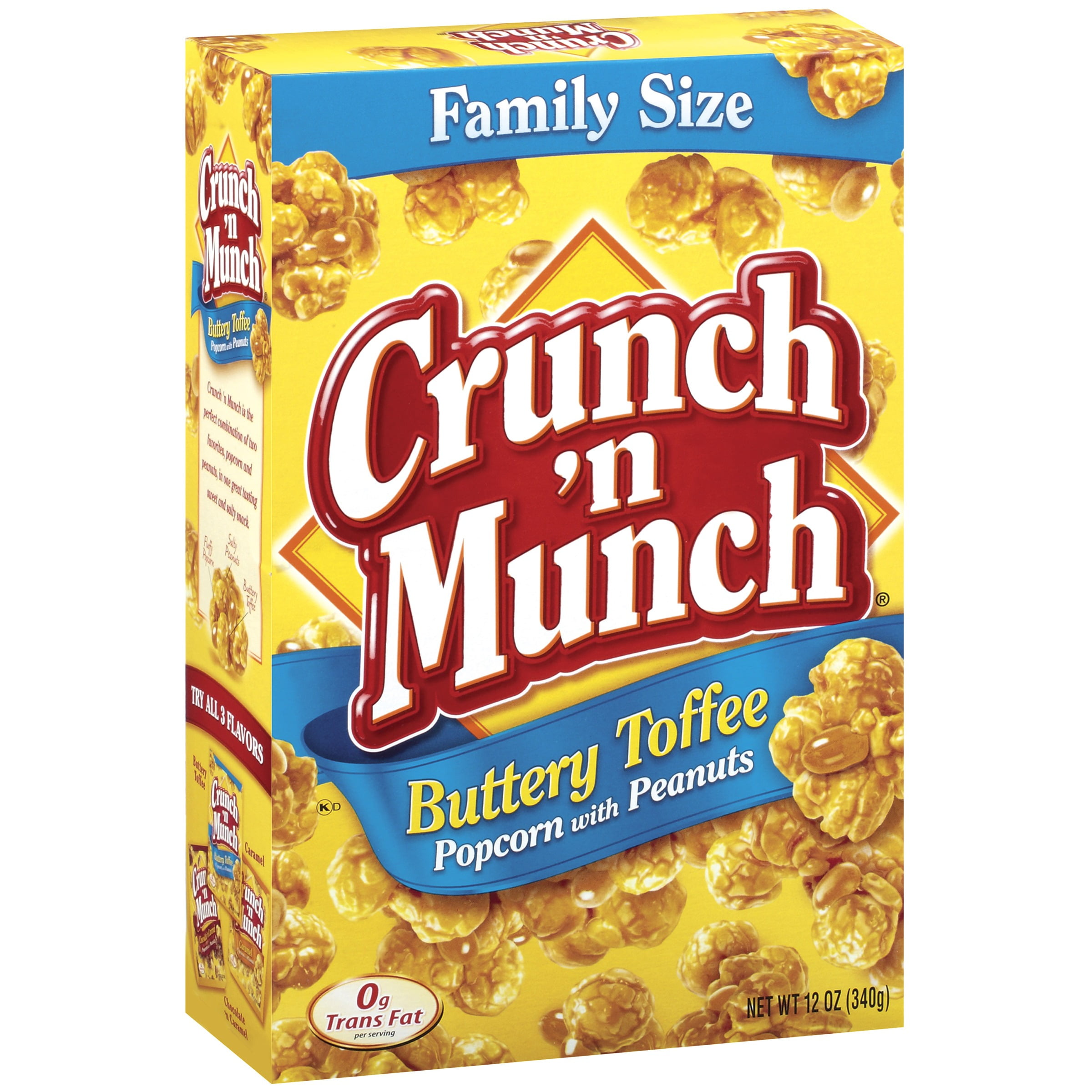 Crunch 'n Munch Buttery Toffee W Peanuts Popcorn 12 Oz Box by ConAgra Foods Inc.