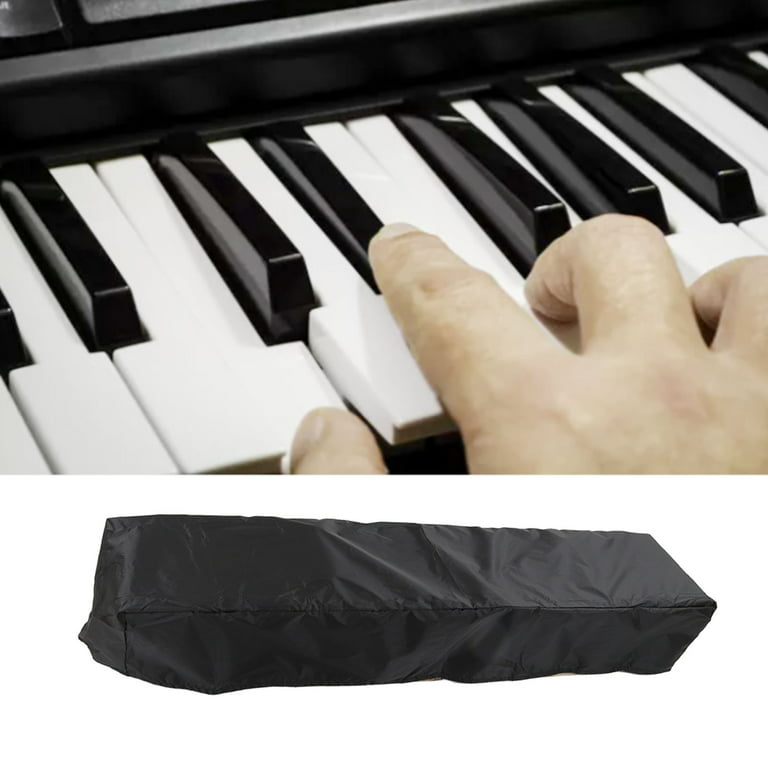 Electric Piano Protective Cover, Great Protection Dustproof Waterproof Soft  Breathable Polyester Material Piano Keyboard Dust Cover For 61 To 88 Keys
