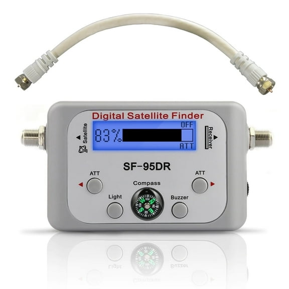 Digital Satellite Finder Meter for DirecTV - SF-95DR Backlit Plug and Play