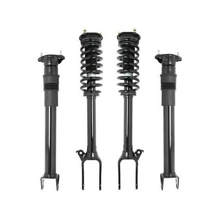 Front and Rear Suspension Strut and Shock Absorber Assembly Kit - Compatible with 2006 - 2011 Mercedes-Benz ML350 2007 2008 2009 2010
