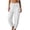 d26-White, variant on KPOPLK Summer Casual Pants for Women Cotton Linen Straight Leg Slacks Drawstring Solid Lounge Pants Trousers with Pockets Size XXL,Light Blue