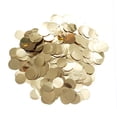thumbnail image 4 of WHAMVOX 28Set Golden Confetti Tissue Paper For Engagement Decorations And Wedding Tables 1.50X1.50In, 4 of 8