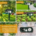 Ultrasonic Deer Repellent Solar Animal Repeller Outdoor Cat Repellent