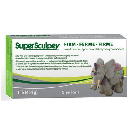 Sculpey Firm Clay Gray