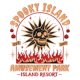 thumbnail image 2 of Funny Halloween Spooky island est 2002 amusement Park Skull T-Shirt, 2 of 7