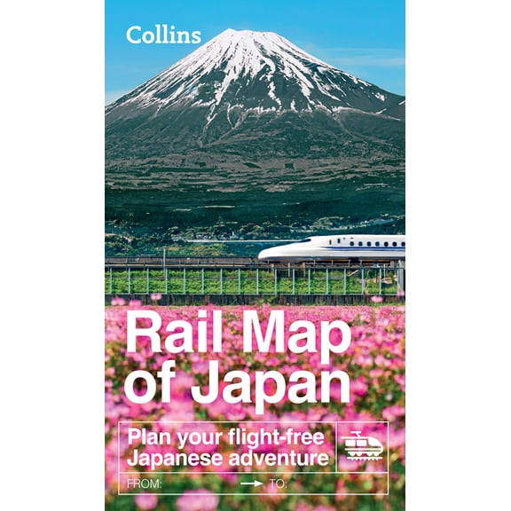 Collins Rail Map of Japan, (Paperback)