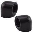 thumbnail image 2 of Marrteum G1/4 "Hembra A Hembra Adaptador De Codo De 90 Grados Extensor Conector Accesorios Para Sistema De Refrigeración Por Agua De Computadora Negro Paquete De 2, 2 of 3