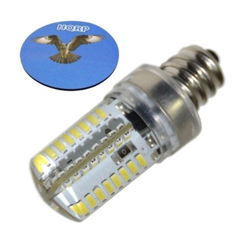 HQRP 7/16″ 110V LED Light Bulb Warm White for Brother 634D / 934D / LS