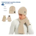 thumbnail image 3 of Gorro Bufanda Guante Conjunto Térmico Invierno Frio Unisex, 3 of 7