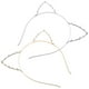 thumbnail image 2 of Diadema de orejas de gato (2 unidades) para fiesta, con diamantes de imitación, ideal para disfraz de gato., 2 of 8