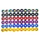 thumbnail image 3 of FENDER 10pcs m6 jdm coche modificado sujetadores hexagonales guardabarros arandela parachoques motor cóncavo tornillos de coche estilo, 3 of 4