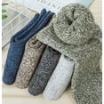 thumbnail image 4 of QWZNDZGR Womens Thick Warm Wool Socks, 5 Pack Casual Crew Cozy Thermal Winter Socks for Gifts, 4 of 5