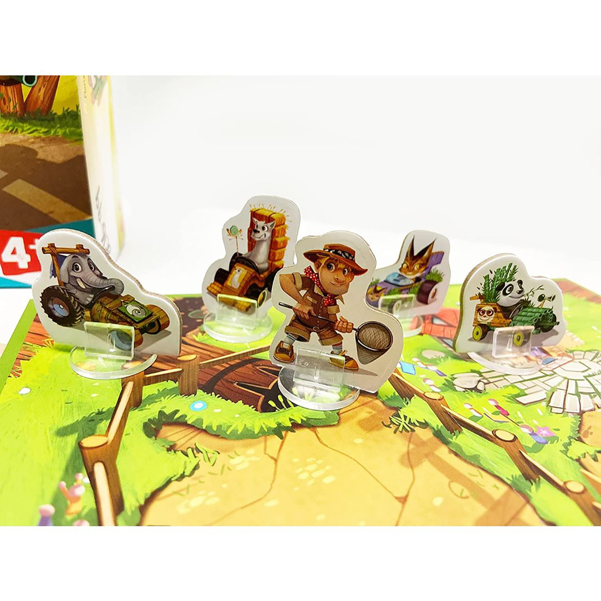Zoo Run - LOKI Childrens Card Placement Game, Ages 4+, 1-5 Players, 10 Min