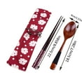 thumbnail image 2 of RKSTN Chopsticks Wooden Chopsticks, Spoons, Portable Set, Wooden Couple Tableware, 2 of 4