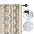 thumbnail image 4 of Blackout Kids Curtains,Boho Bohemia Geometric Line Art Childrens Insulated Curtains Set Of 2,Bedroom Essentials,Toddler Room Decor 42"x54"(106x137cm), 4 of 4