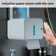 thumbnail image 3 of ACDANC 2026 New Bathroom Electric Paper Towel Dispenser with Sensor Wall Mounted Touchless Hand Towel Dispenser No Drilling Paper Towel Holder Tissue Dispenser for Roll Towels, 3 of 4
