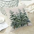 thumbnail image 3 of Christmas Pillow Covers 16x16 Inch Set of 2, Watercolor Christmas Tree Decorative Throw Pillowcase Outdoor Farmhouse Merry Christmas Cushion Cover for Sofa Couch Living Room Bed Decor, 3 of 6