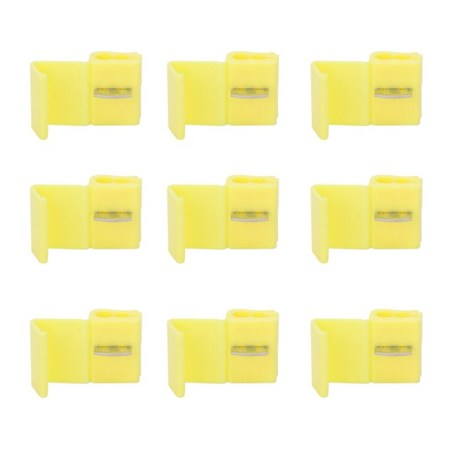 Conector Rápido, Cable Eléctrico De Crimpado A Presión, Seguro, Antienvejecimiento, Aislamiento Compacto, Suministros De Energía, Electrodomésticos Para Cables Eléctricos, OTVIAP Amarillo