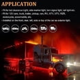 thumbnail image 2 of APSMOTIV 6-Pack Round LED Side Marker Clearance Lights Indicator | Ideal for RV Camper Motorhome Truck Trailer | 24V High-Performance Side Marker Lights for Enhanced Visibility and Safety, 2 of 8