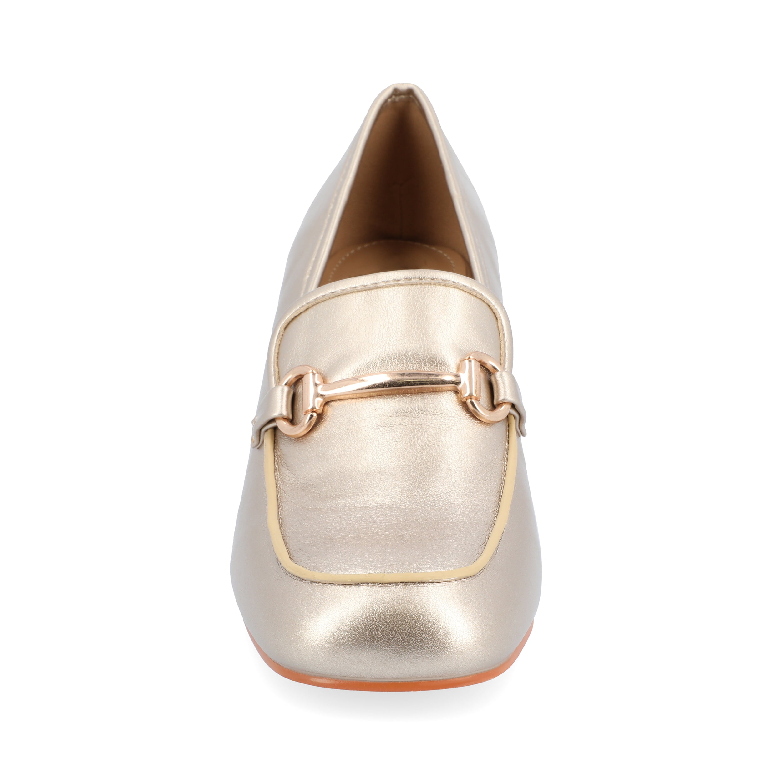 Journee Womens Nysaa Low Heel Square Toe Pumps