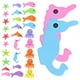 thumbnail image 4 of 5 bolsas de pegatinas de animales marinos EVA, pegatinas autoadhesivas de peces para manualidades artísticas, 4 of 6