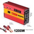 thumbnail image 1 of 1200W/2000W Modified Wave Inverter 12V/24V Inverter AC 12/24 To DC 220 50HZ ,Advanced Charging Protection Design, 1 of 2
