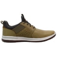 thumbnail image 6 of Skechers Delson Axton Sneakers for Men Slip on Leather Mesh Casual Shoes Cushioned Insole Shock Absorbing Midsole Flexible Outsole Breathable, 6 of 7