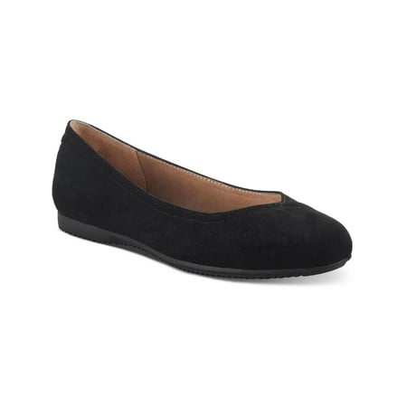 

Style & Co. Womens Lydiaa Faux Suede Almond Toe Ballet Flats