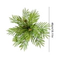 thumbnail image 3 of MTBLYS Guirnaldas artificiales colgantes|plantas artificiales de plástico para decoración de paredes interiores y exteriores|Juego de follaje decorativo para el hogar, 3 of 6