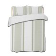 thumbnail image 2 of Quilts Twin XL Size, Sage Green Striped Soft Comforter Bedding Set for Bed, Farmhouse Thin Vertical Stripes Modern Lightweight Quilted Bedspread with Pillow Cover(2 Pieces) for All Season, 68x98 Inch, 2 of 9