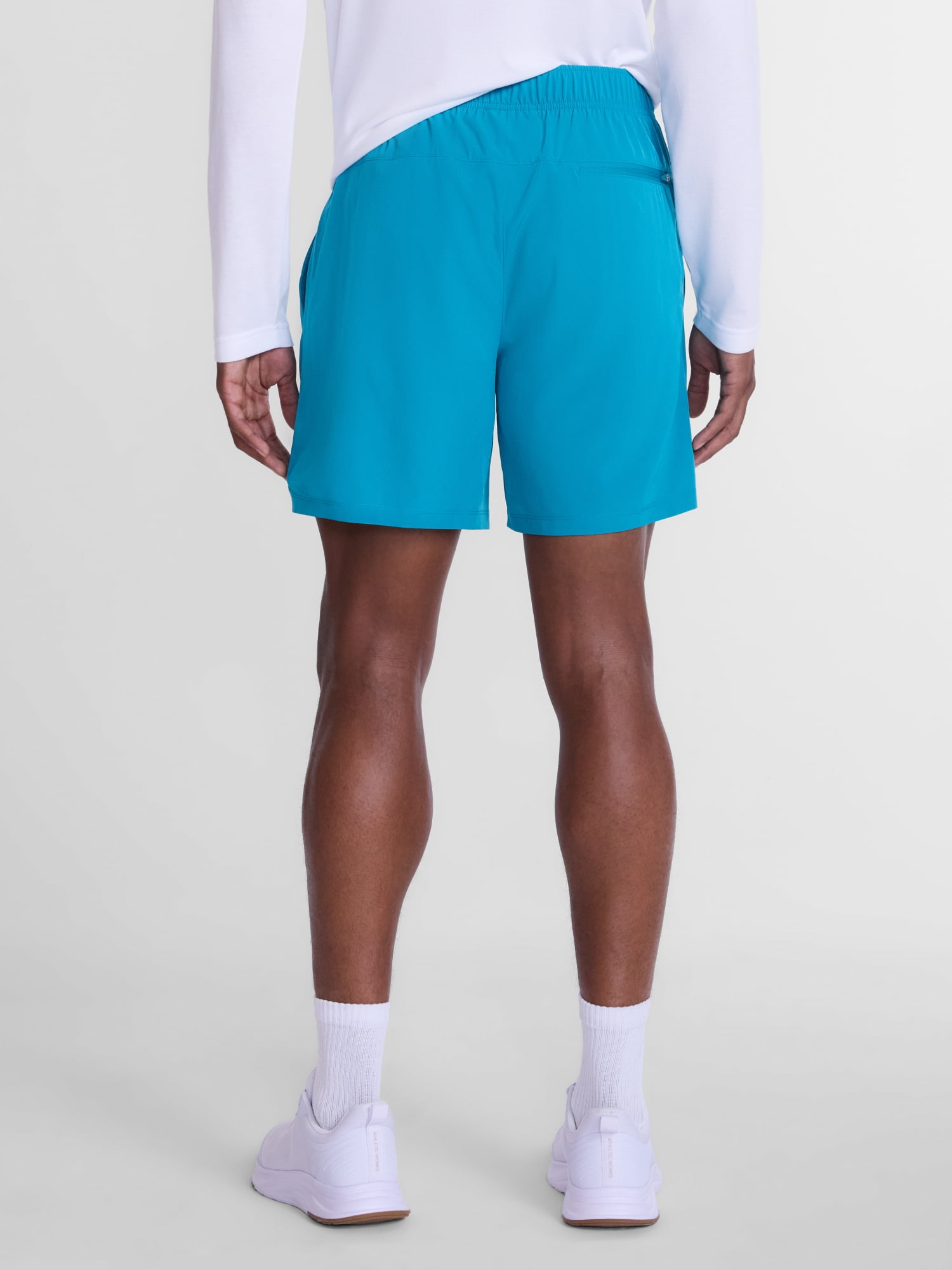 Athletic Works Men's and Big Men's Woven Running Shorts, 6" Inseams, Sizes XS-5XB