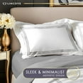 thumbnail image 2 of Lincove Luxury Duvet Cover Set Latina Collection- 100% Ultra Soft Cotton Sateen - Twin, 2 of 8