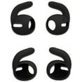 thumbnail image 4 of Ear Hooks Compatible with AirPods 3, 1 Pair Over-Ear Soft TPU Adjustable Earook & 2 Pairs Anti-slip Sport Silicone Ear Tips in 1 Set [Anti Slip][Anti Lost], Compatible with AirPods 3 1C+2S Black, 4 of 5