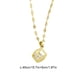 thumbnail image 4 of Qarigey Colgante Collar Elegante Collar Cadena Gargantilla Rhinestone Compromiso Aniversario Bisutería Regalo Tipo 2 Oro Type3 NO3 Qarigey AP010656-03, 4 of 6