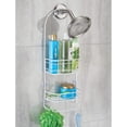 thumbnail image 3 of iDesign InterDesign Rondo Bathroom Shower Caddy for Shampoo, Conditioner, Soap - White, 3 of 6