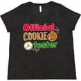thumbnail image 3 of Inktastic Official Cookie Tester Christmas Cookies Women's Plus Size T-Shirt, 3 of 5