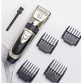 thumbnail image 2 of nipocaio Quiet Dog Clipper Professional Hair Clipper Dog Cat Pet Hair Clipper Electric Dog Clipper Cordless Hair Clipper (Gold), 2 of 5