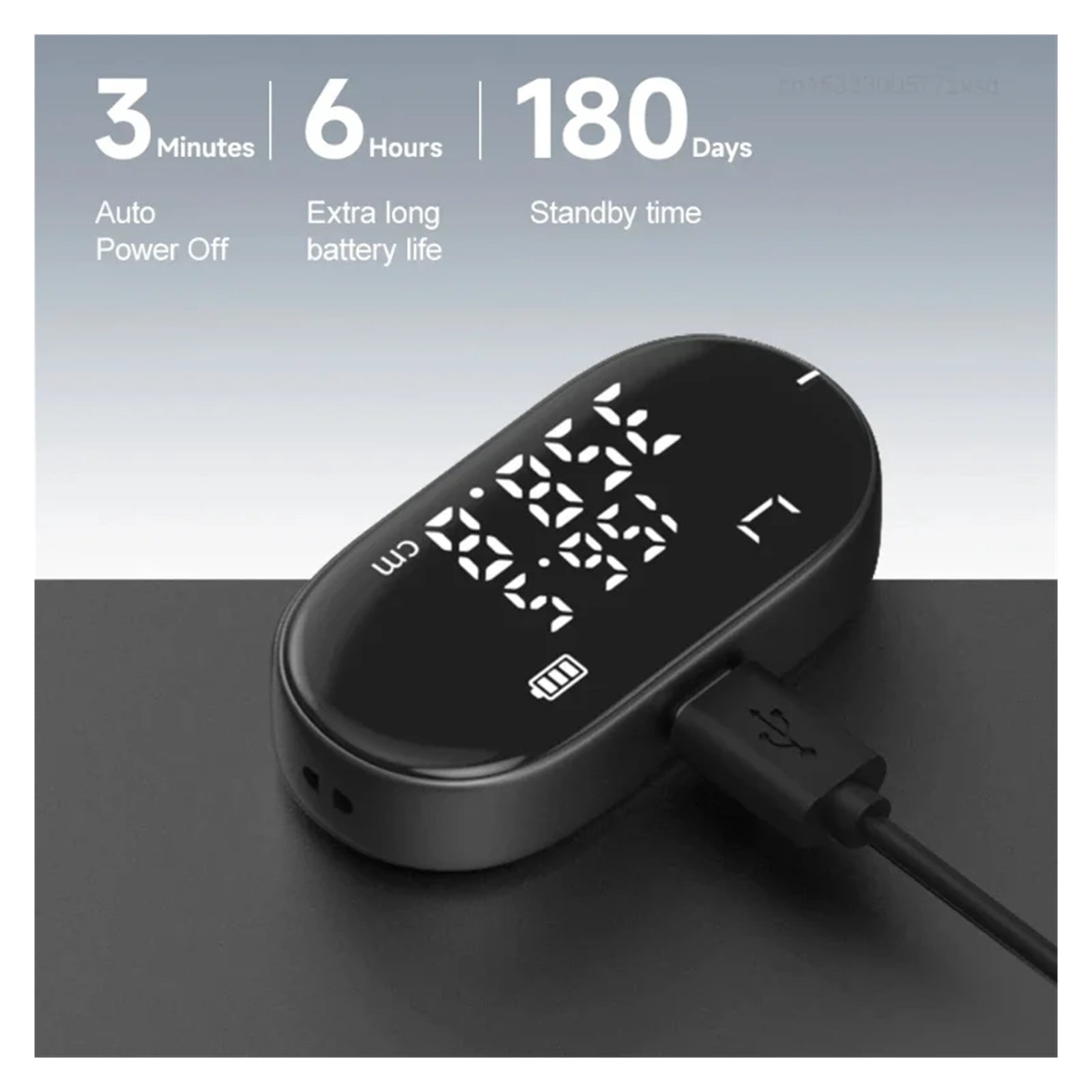 Q2 Mini Electronic Ruler Digital Wheel Tape Measure High Accuracy Type-C Rechargeable ,Water-Proof & Dust Resistant