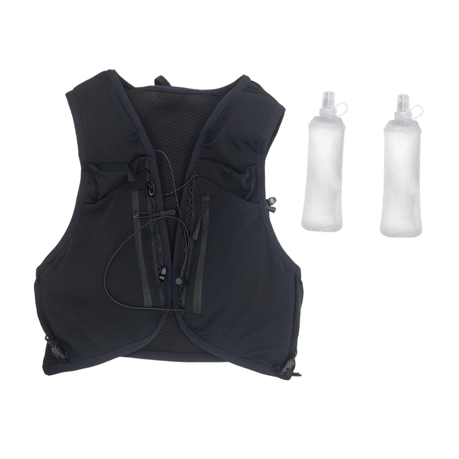 harayaa Running Vest for Men Women with Multiple Pockets Pack Water Pack for Hiking Backpacking Mountain Climbing XL