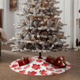 thumbnail image 4 of Bingfone Christmas Tree Skirt Mat Christmas Decoration Interior 36" -Realistic Maple Leaf, 4 of 6