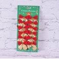 thumbnail image 1 of Christmas Bows Ornaments for Xmas Tree Ribbons Glitter Bow,Mini Bowknot Christmas Tree Hanging Decorations, 1 of 5