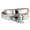Silver, variant on Eurofashion Women's Basic Genuine Bonded Leather Dressy Belt, Silver, Large