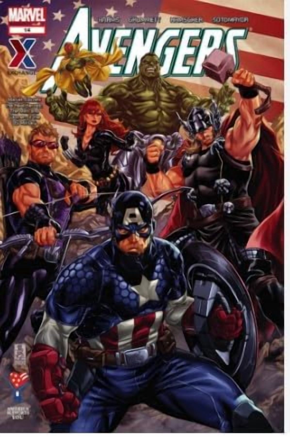 Marvel Avengers Comic Book Value Set - 10 Different Avengers ONLY Issues- Kid/Adult Friendly w No Inappropriate Fillers- Birthday Holiday Gift for Any Captain America, Thor, Iron Man or Superhero Fan