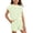 1-Green12, variant on Girls' Striped Clothes Set Short Sleeve Tee Shorts Set 2 Piece Pocket Outfit