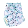 thumbnail image 2 of Sonew Newborn All In One Cloth , Reusable Soft Newborn All In One For Newborns, 2 of 8