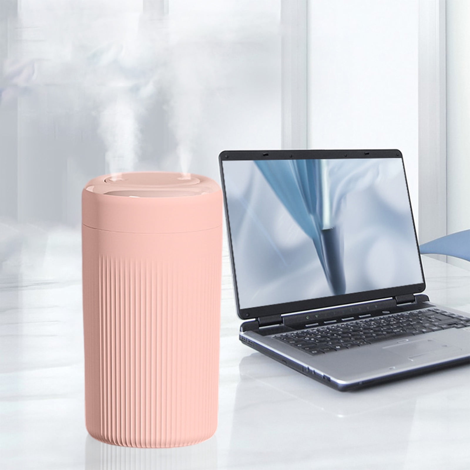 Humidifier Large Room,Quiet Dual-Jet Cool Mist Humidifier with Night Light,for Baby Nursery and Plant